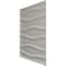 Ekena Millwork 19 5/8in. W x 19 5/8in. H Arlington EnduraWall Decorative 3D Wall Panel Covers 2.67 Sq. Ft. WP20X20ATGBW - alternate 2